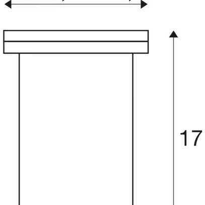 Luminaire de sol INC SLV DASAR EXACT, GU10 35W carré IP67 acier fin 