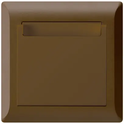 Interruttore Hotelcard INC kallysto.line 1L marrone 