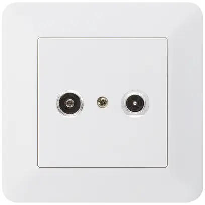 Presa antenna INC kallysto.trend R/TV 4dB 2GHz bianco 
