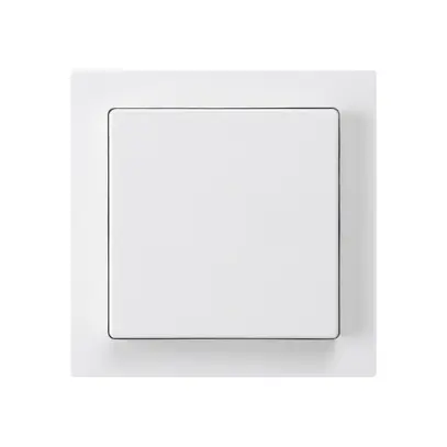 Kit frontal kallysto 60×60mm blanc pour Babyswitch variateur de lumière 