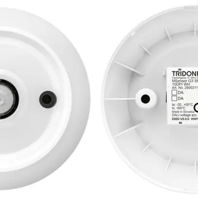 Rilevatore di movimento/luce INS Tridonic DALI-MSensor G3 SSM 10DPI, bianco 