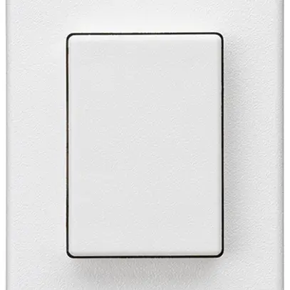 Interruttore a pulsante INS Hager FLF 10A/250V 3/2L bianco 