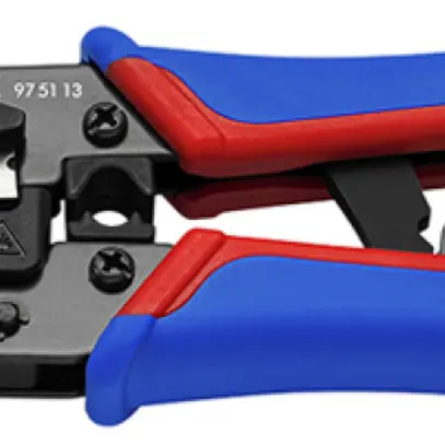 Pinza di serraggio KNIPEX per connettori modulari tipo Western RJ45 191×70×20mm 