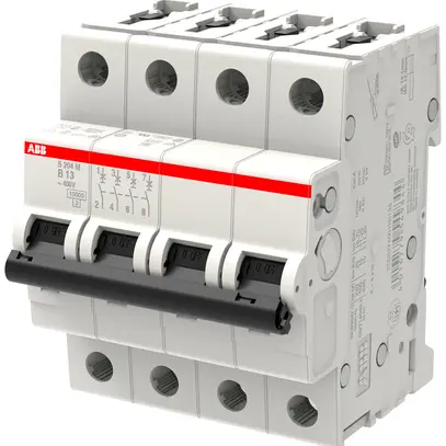 Disjoncteur ABB S204M-B13 13A B 10kA 