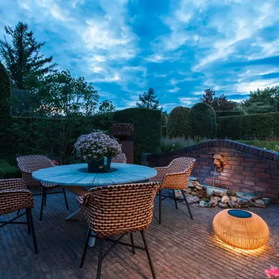 Lampadaire LED SLV ADEGAN Solar IP65 4.35W 85lm 2200K VAR brun 