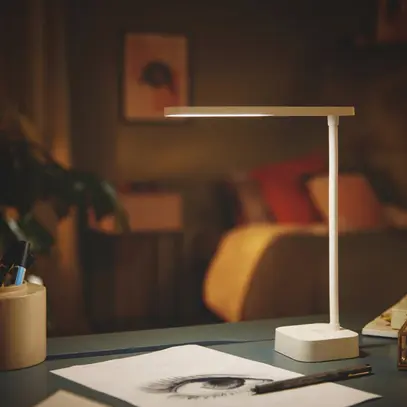 Lampada da tavolo LED Philips Tilpa 5W 90lm 4000K bianco USB tipo A 