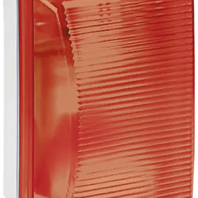 Plafonnier/applique Legrand Plexo E27 75W IP54 205×140×113mm rouge 