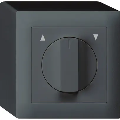 Interrupteur/contact rotatif pour stores AP kallysto anthracite 