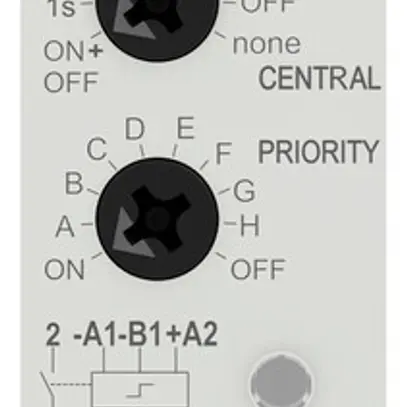 Teleruttore ABB E260CA-16-10 1UM 8…240VUC/16A 4000W 1Ch 