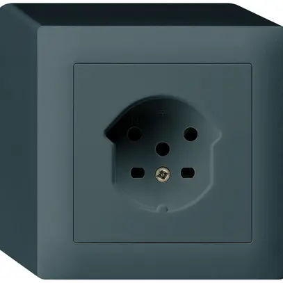 Prise AP kallysto T15 anthracite bornes à vis 