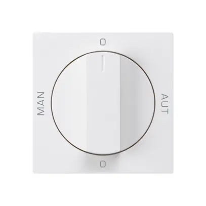 Intérieur pour interrupteur rotatif 0-Man-0-Aut. kallysto 2/1L blanc a.manette 