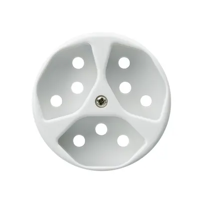 Disque frontal 3×type 13 blanc basico 