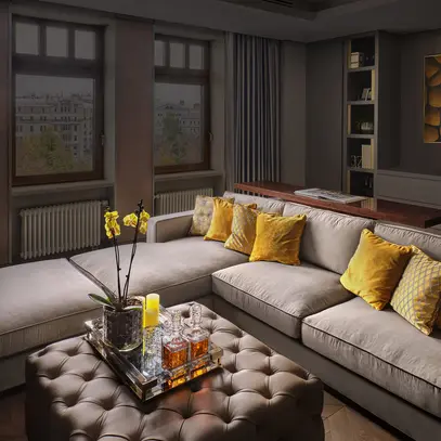 LED-Deckenleuchte LEDVANCE Orbis Pederson 24W 1450lm 830 Ø450×80mm schwarz 