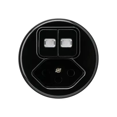 Insert pour combinaison lumineuse basico 3+A-R/1L+type 13 noir 2 lentilles 