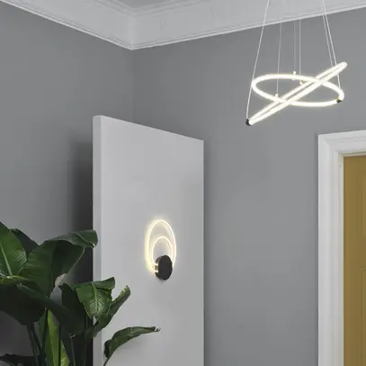 Luminaire suspendu LED LEDVANCE Decor Celestio 21W 2400lm 830 498×456mm transp. 