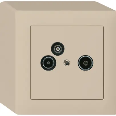 Prise pour antenne AP R/TV-Données kallysto 2GHz 4dB beige 