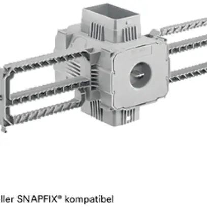 Boîte ENC HSB, p.NUP, a.ailettes, 77×65×90mm, M20/25/32, GDP 850°C 