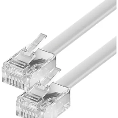 Câble de connexion ESYLUX SmartDriver-2 RJ11, 10m, 8×blanc 