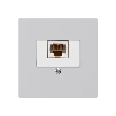 Scatola INC kallysto 1×RJ45u grigio chiaro 