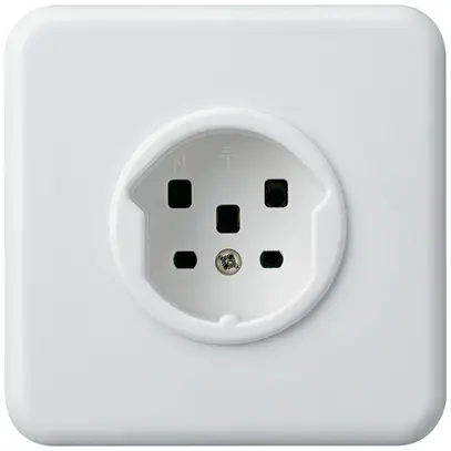 Prise ENC basico T25 BMI blanc 