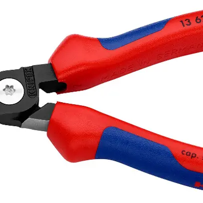 Pince à dénuder KNIPEX Ø15mm/10mm² 180mm chromée avec gaines bi-matière 