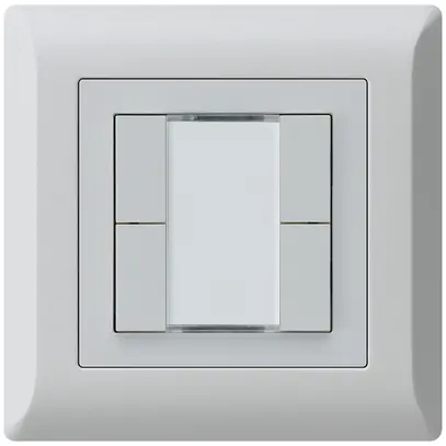 Tasto INC kallysto.line KNX 4×s/e-link grigio chiaro 