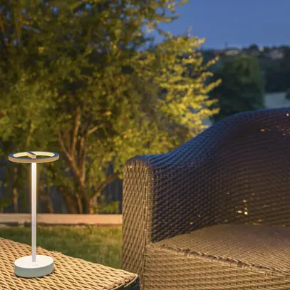 Luminaire de table LED SLV VINOLINA ONE 2.5W 125lm 2700K VAR blanc 