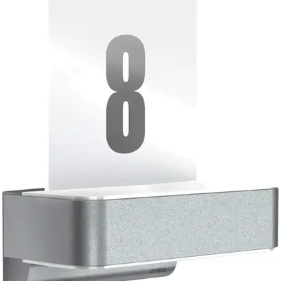 Lampada a muro LED Steinel L 820 iHF 12W 858lm 3000K IP44 arg 