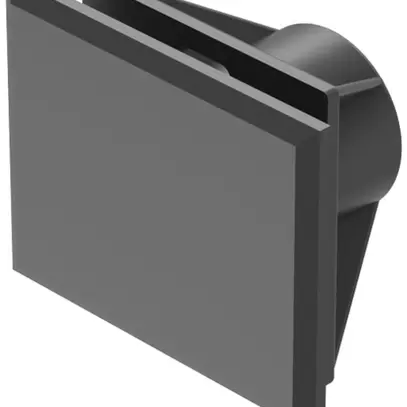 Blindabdeckung EAO61 24×30mm flach schwarz 