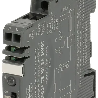 Disjoncteur appareil AMD ABB EPD24-TB-101 24V électronique 8A NO 20000µF 