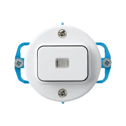 Insert pour interrupteur lumineux ENC basico 3/1 blanc 