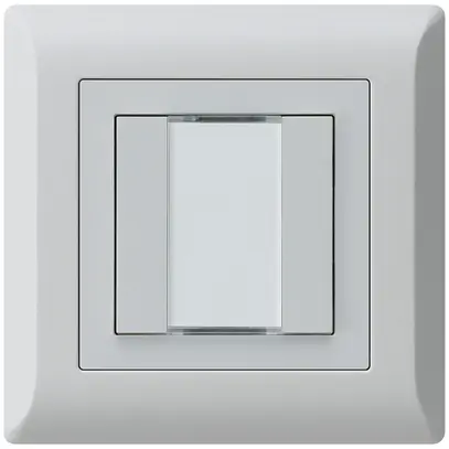 Poussoir ENC kallysto.line KNX 2×s/e-link gris clair 