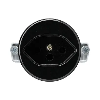 Inserto per presa INC basico tipo 13 nero senza prisabambini 