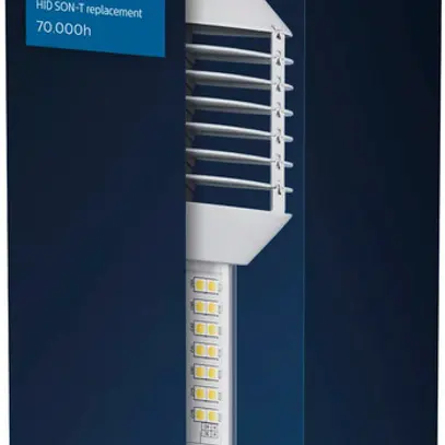 Lampe LED Philips MASTER E27 68…78V 34W 6000lm 4000K Ø61×200mm clair 