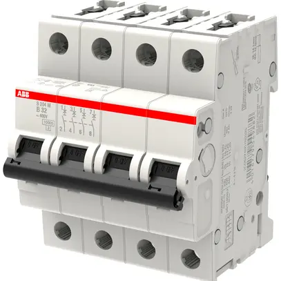 Disjoncteur ABB S204M-B32 32A B 10kA 