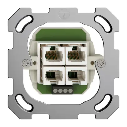 Presa INC 4×RJ45/u 4P sep. FH ITplus 