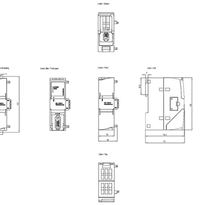 Module de communication Siemens SIMATIC CM 1242-5 PROFIBUS (RS-485) DP slave 