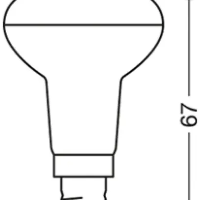 LED-Reflektorlampe STAR R39 25 E14 1.5W 827 36° 