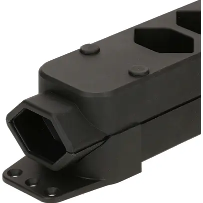 Set di supporti MH Swiss-Line nero 50×52×25mm 