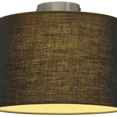 Plafoniera SLV FENDA, E27 60W IP20 senza paralume cromo 