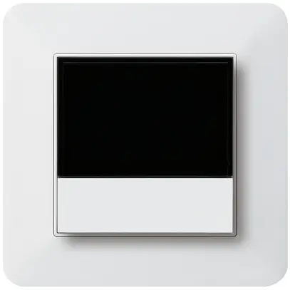 Termostato ambiente INC kallysto.trend KNX s/e-link con tasto bianco 