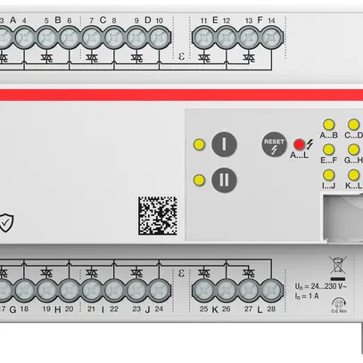 REG-Heizungsaktor KNX ABB VC/S12.2.2.2 12×Ausg 1A 24…230V 8TE 