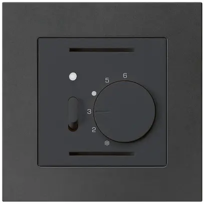 Thermostate d'ambiance ENC kallysto.pro noir avec interrupteur 
