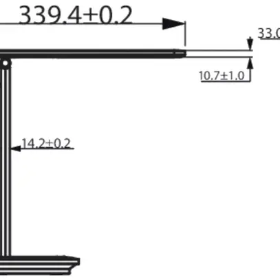 Lampada da tavolo LED Philips DSK203 5W 130lm 2700…5000K REG bianco USB tipo A 