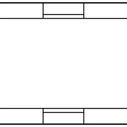 Kit Hager univers N 150×250mm vuoto 