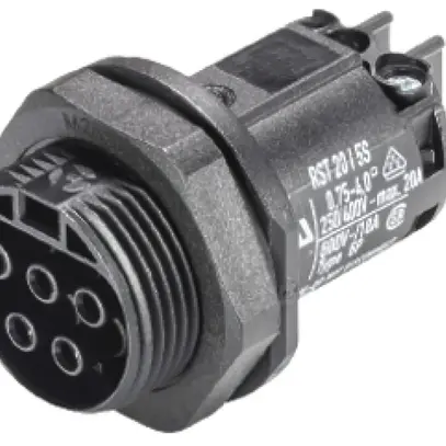 Prise Wieland M25…1.5mm² 5L noir 