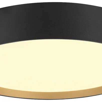 LED-Decken-/Wandleuchte SLV DECONA 30 18W 1560lm 927/930 IP44 DIM Ø300 schwarz 