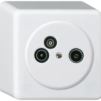 Presa antenna AP TV-R-dati basico 4dB bianco 