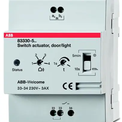 Actionneur de commutation AMD ABB-Welcome porte/lumière 