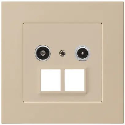 Presa multimedia INC kallysto.pro R/TV 23dB 2GHz beige 
